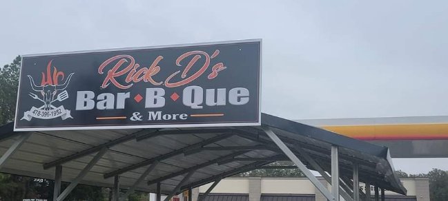 Rick D's Bbq & More
